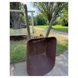 Vintage jackson steel wheel barrow