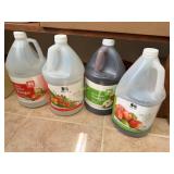 Canola oil, vegetable oil, white vinegar, apple