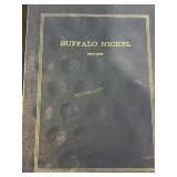 Partial Book with 20 Buffalo Nickels