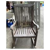 Teak rocking chair XL, Measures: 25ï¿½W x 32ï¿½D x