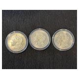 3- 1921 Morgan $1ï¿½s