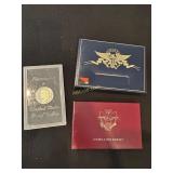 1971 Silver Ike Proof $1, 1990 Bank Set,