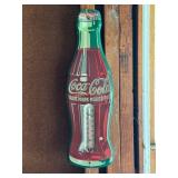 Coca cola thermometer- old