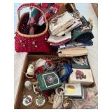 Christmas ornaments and decor, place mats,