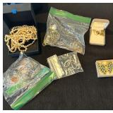 Group of Misc. Estate Jewelry, Some Sterling