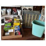 Variety of boxes of nails (sinkers, finish and