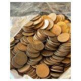 5 lbs. Plus of Lincoln Cents -Wheat and Memorial