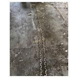 Heavy duty tow chain with hook on both ends- 15'