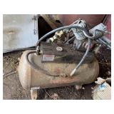 Dayton twin cylinder compressor and tank (Needs