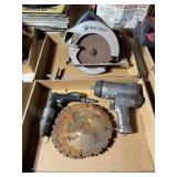 Black and Decker skill saw, 10 blades, 2