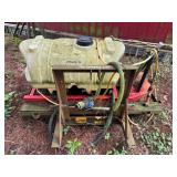 3pt hitch carry-all with 60 gal fimco tank and