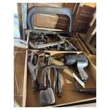 5- welding vise grips, 5 'C' clamps, 1/2 air