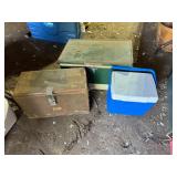 Vintage Coleman ice chest, Measures: 22' x 13
