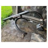 3pt hitch post auger- with PTO drive link to