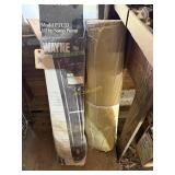Roll of rough sand paper 36' wide, standing sump
