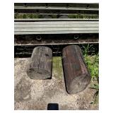 Misc lumber- 2- 6'x8' crest post, 10- 8' 4x4s,