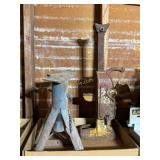 Simplex railroad type jack and 2- pair of jack