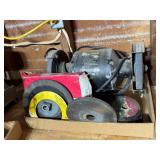 Task force bench grinder 1/3 HP (4) extra