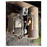 twin tank electric air compressor