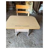 Envoy American mid-century school desk, S.L.
