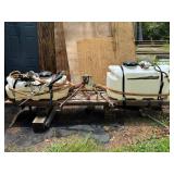3pt hitch carry-all with 2 electric hydro-