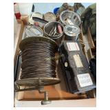 Vintage War Windup Phone in Hardcase, Lot of