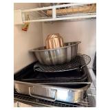 Stainless Baking Dish Rectangular, Cookie Sheets,