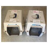 Pair of Cat/Dog Pet Carry Cases