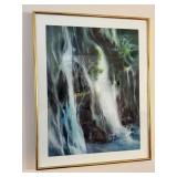 Abstract Art Print by Laird, in Gold Frame,