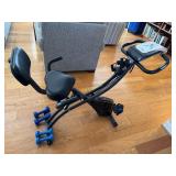 Slim Cycle Stationary Bike with Instruction