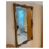 Antique Ornate Gold Floral Framed Wall-Hangign