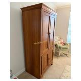 Ethan Allen Cherry Wood Media Armoire with
