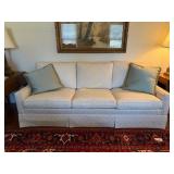 Sovereign by Hickory Chair Co. Damask Camel Back