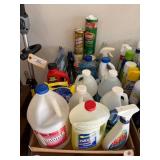 2 Boxes of Cleaning Supplies