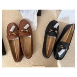 Talbots Black and Brown Everson Tassel 9 1/2M