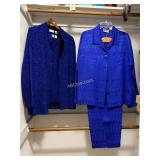 2- 2pc Chicos Skirt/Top Sets, Blue