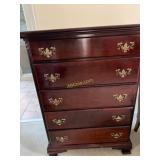 5 Drawer Mahogany Dresser by Hungerford Memphis