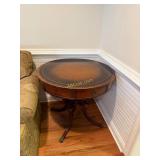 Vintage Duncan Phyfe Mahogany Drum Table with