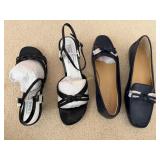 Touch Ups Black Melanie 9 1/2M, Talbots Indigo