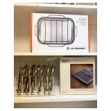 Le Creuset Stainless Steel Roaster, New in Box