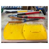 Set of Double Hinged Tree Lopers, Hedge Shears,