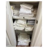 Bottom 3 Shelves of King Size Pillow Cases, King
