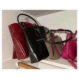 Four Different Style a Color Hand Bags. Patricia