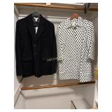 LL Bean, Size 12, Wool Cashmere Jacket (Black),