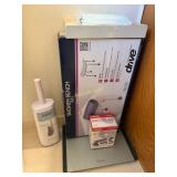 Joseph Joseph Fox Toilet Brush, Grey Shower