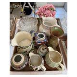 Decorative Water Pitchers, Vases, Bowls, Relish