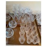 2pc Waterford Crystal Champagne Flutes, 2pc
