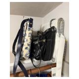 Black ï¿½The SAKï¿½ Purse, Blue/Cream Floral Patricia