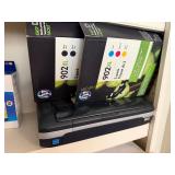 HP Vivera Printer with Extra Ink Cartridges and
