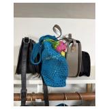 Black Lake Gale Clutch, ï¿½The Sakï¿½ black Leather